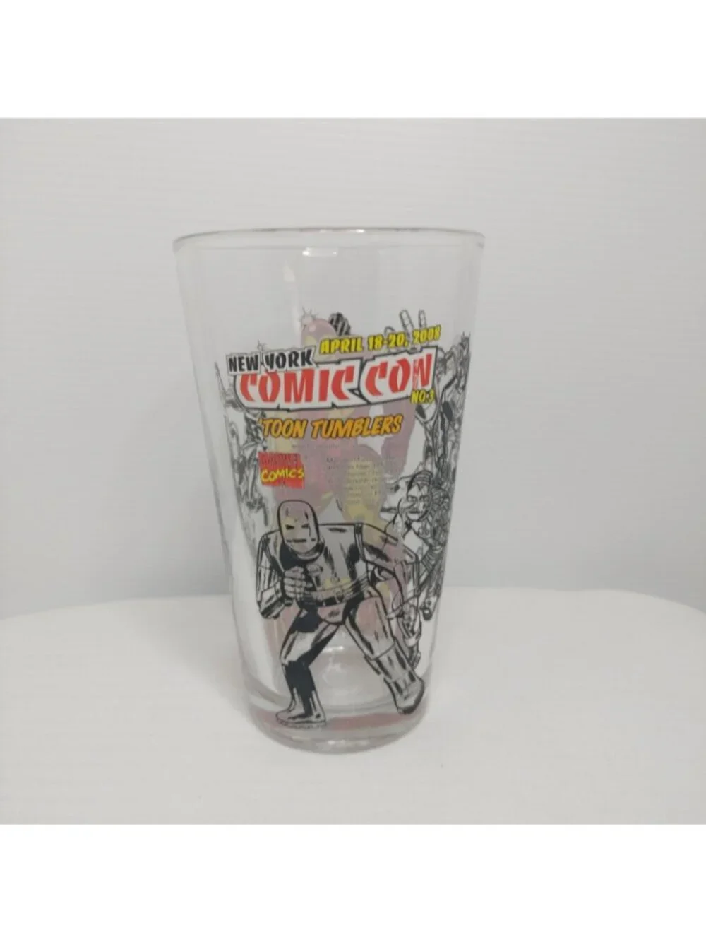 Iron Man Toon Tumblers Marvel Drinking Glass Marvel 6